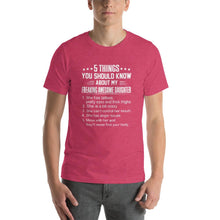 Load image into Gallery viewer, Mom quote,5 things you should about my freaking awesome daughter Unisex T-Shirt