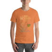 Load image into Gallery viewer, 5 things you should know about this women Unisex T-Shirt